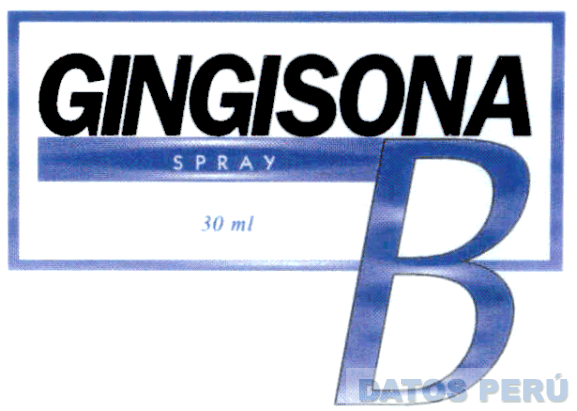 GINGISONA SPRAY 30 ML B