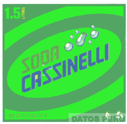 SODA CASSINELLI 1.5 LITROS NO RETORNABLE