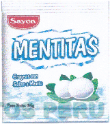 MENTITAS SAYON GRAGEAS CON SABOR A MENTA