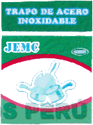 JEMC TRAPO DE ACERO INOXIDABLE ORIGINAL