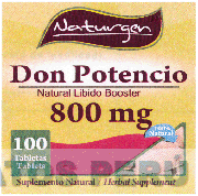 NATURGEN DON POTENCIO NATURAL LIBIDO BOOSTER