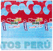 COLOMBINA BON BON BUM BLUERAZZ BUBBLE GUM POPS FRAMBUESA