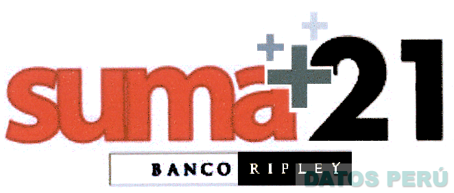 SUMA + 21 BANCO RIPLEY