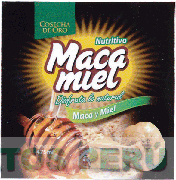 COSECHA DE ORO NUTRITIVO MACA MIEL DISFRUTA LO NATURAL MACA Y MIEL