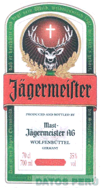 JAGERMEISTER MAST-JAGERMEISTER AG WOLFENBUTTEL GERMANY