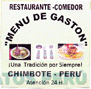 RESTAURANTE - COMEDOR MENU DE GASTON ¡UNA TRADICION POR SIEMPRE!
