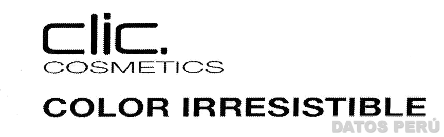 CLIC. COSMETICS COLOR IRRESISTIBLE