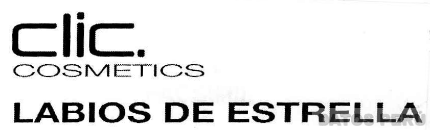 CLIC. COSMETICS LABIOS DE ESTRELLA
