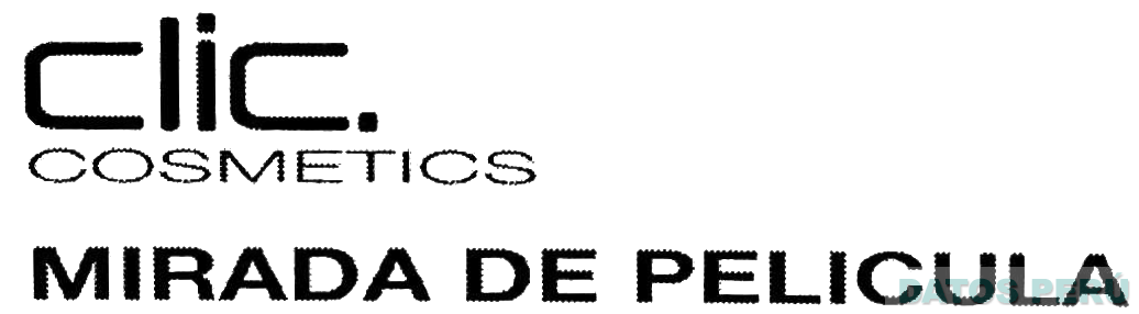 CLIC. COSMETICS MIRADA DE PELICULA