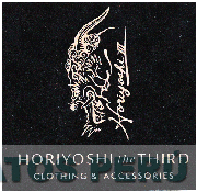 HORIYOSHI THE THIRD CLOTHING & ACCESORIES