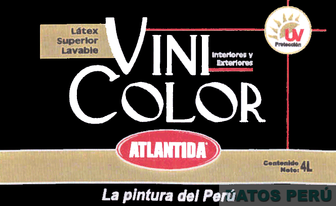 UV VINICOLOR ATLANTIDA LA PINTURA DEL PERU