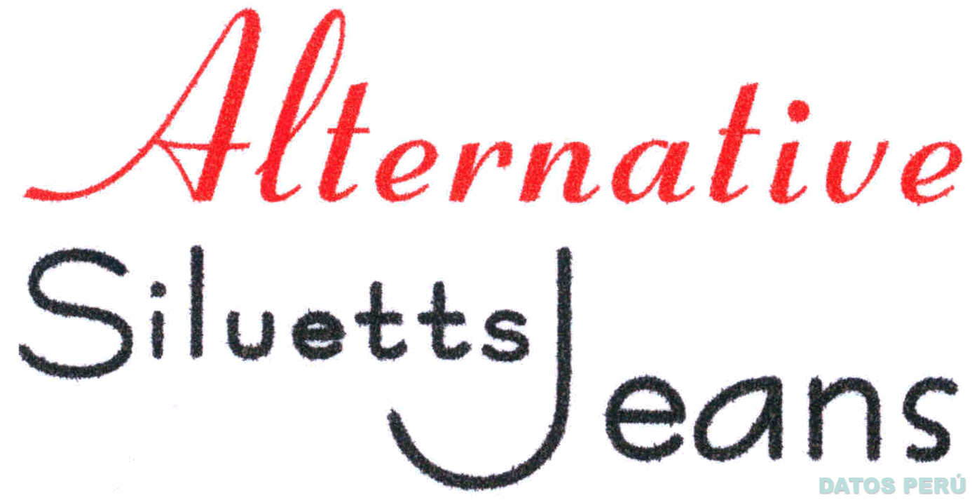 ALTERNATIVE SILUETTS JEANS