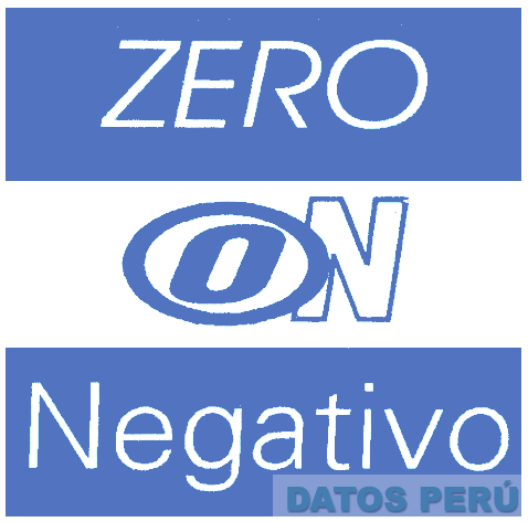 ZERO ON NEGATIVO