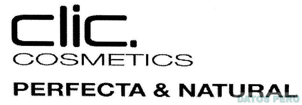 CLIC. COSMETICS PERFECTA & NATURAL