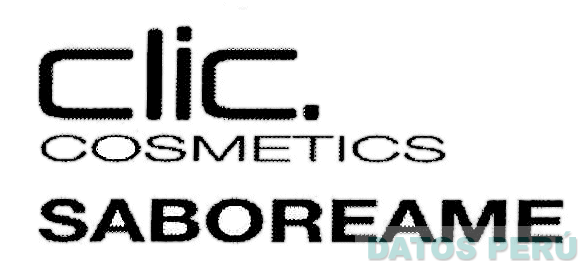 CLIC. COSMETICS SABOREAME