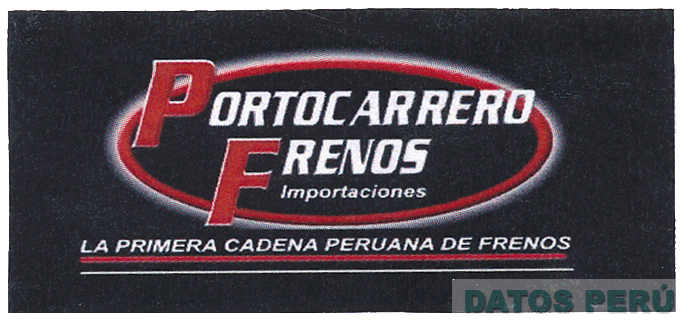 PORTOCARRERO FRENOS IMPORTACIONES LA PRIMERA CADENA PERUANA DE FRENOS
