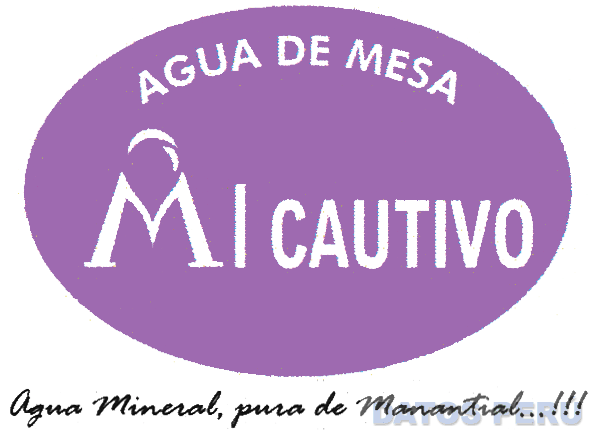 AGUA DE MESA MI CAUTIVO AGUA MINERAL, PURA DE MANANTIAL...!!!