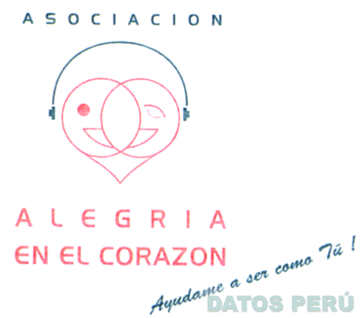ASOCIACION ALEGRIA EN EL CORAZON AYUDAME A SER COMO TU!