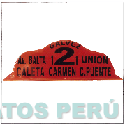 GALVEZ AV. BALTA 121 UNION CALETA CARMEN C. PUENTE