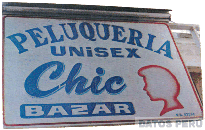 PELUQUERIA UNISEX CHIC BAZAR