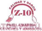 CALIDAD Y SABOR Z-10 PAELLA MARINA CEVICHES Y MARISCOS