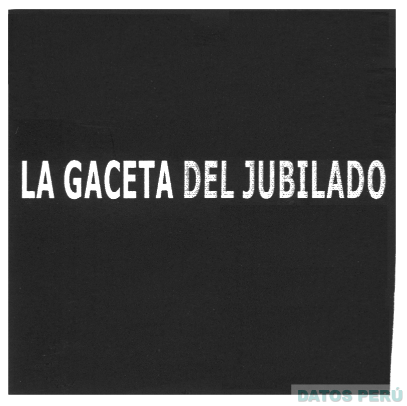 LA GACETA DEL JUBILADO