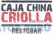 CAJA CHINA CRIOLLA RESTOBAR