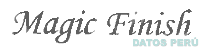 MAGIC FINISH