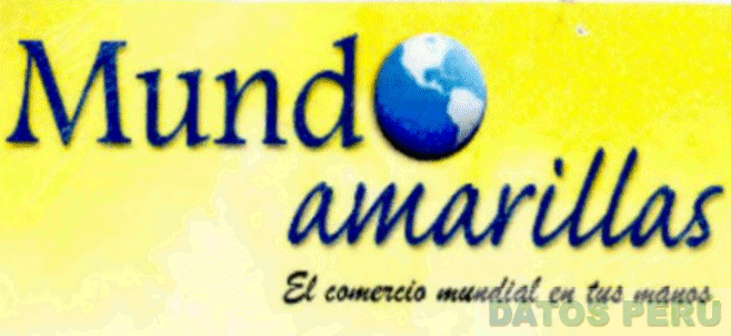 MUNDO AMARILLAS EL COMERCIO MUNDIAL EN TUS MANOS