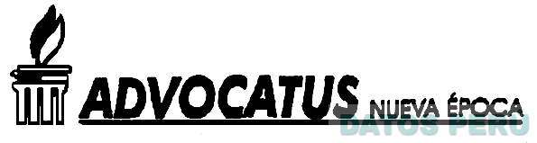 ADVOCATUS NUEVA EPOCA