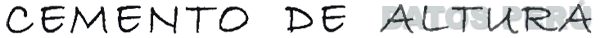 CEMENTO DE ALTURA