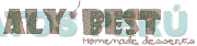 ALY BEST HOMENADE DESSERTS