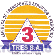 3 TRES S.A. EMPRESA DE TRANSPORTES SERVICIOS Y NEGOCIOS REGION ANCASH - PERU