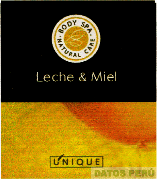 LECHE & MIEL BODY SPA NATURAL CARE UNIQUE
