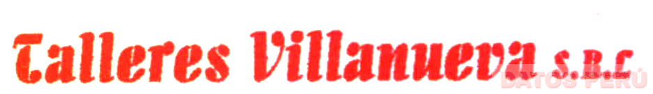 TALLERES VILLANUEVA S.R.L.