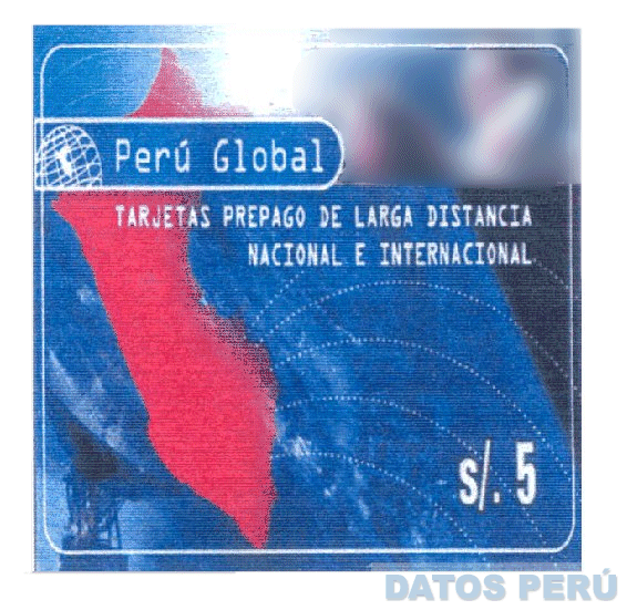 PERU GLOBAL TARJETAS PREPAGO DE LARGA DISTANCIA NACIONAL E INTERNACIONAL