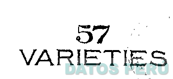 57 VARIETIES