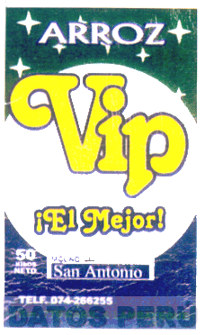 ARROZ VIP ¡EL MEJOR! MOLINO SAN ANTONIO