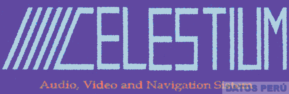 CELESTIUM AUDIO, VIDEO AND NAVIGATION SISTEM