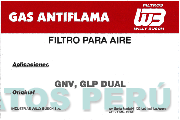 GAS ANTIFLAMA FILTROS WB WILLY BUSCH