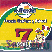 ALIMENTOS LA NUESTRA FÓRMULA NUTRITIVA Y NATURAL 7 SEMILLAS PRECOCIDO