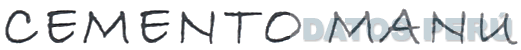 CEMENTO MANU