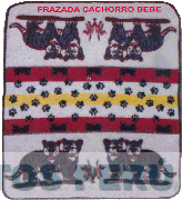FRAZADA CACHORRO BEBE