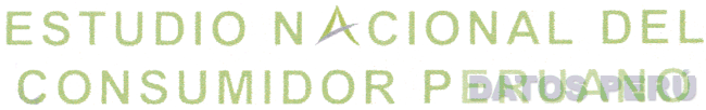 ESTUDIO NACIONAL DEL CONSUMIDOR PERUANO