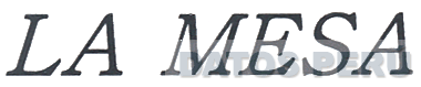 LA MESA