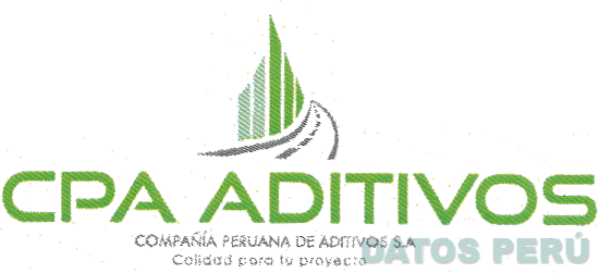 CPA ADITIVOS COMPAÑIA PERUANA DE ADITIVOS S.A. CALIDAD PARA TU PROYECTO