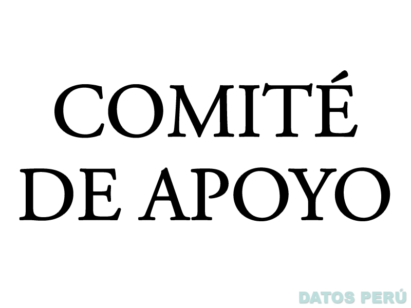 COMITE DE APOYO