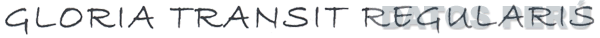 GLORIA TRANSIT REGULARIS