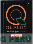 Q QUALITY CERTIFIED FOR EXPORT BY PERUCITRUS QUALITY BOARD