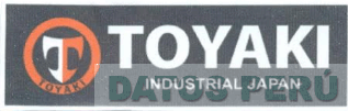 T TOYAKI INDUSTRIAL JAPAN